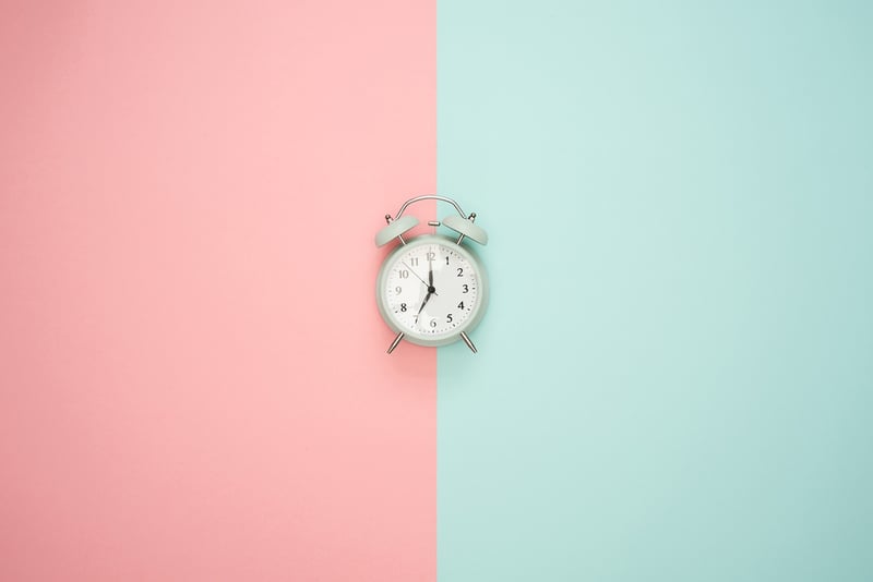Clock time concept image